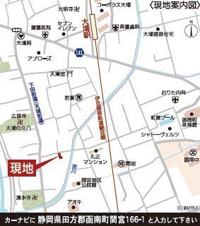 ���n�ē��}�@�i�r/�c���S���쒬�ԋ{166-1